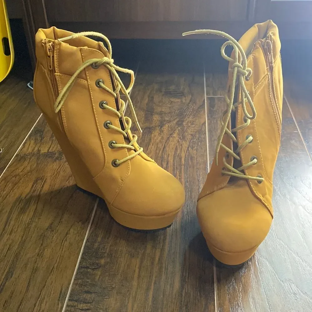Women Bootie Wedges‎